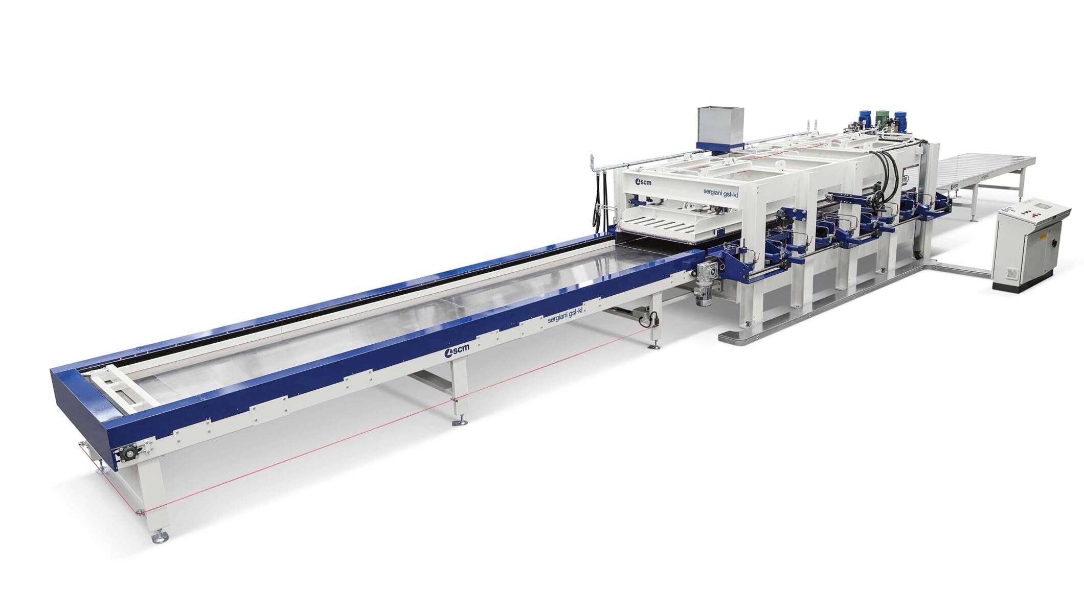 Presses - Presses pour panneaux lattés et lamellaires - sergiani gsl-kl