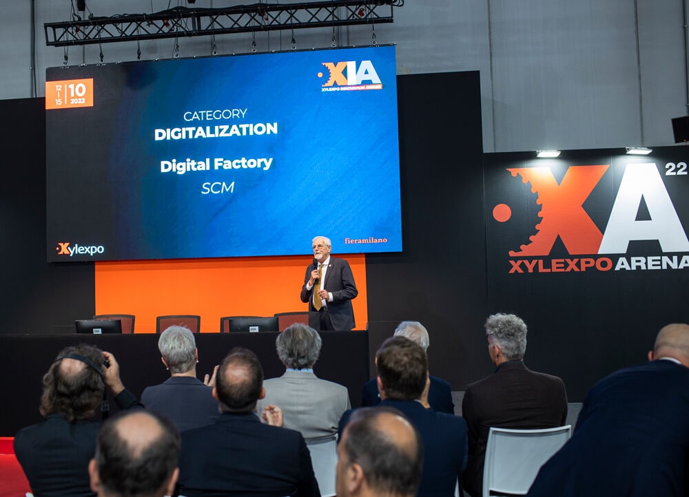 SCM awarded twice at Xylexpo