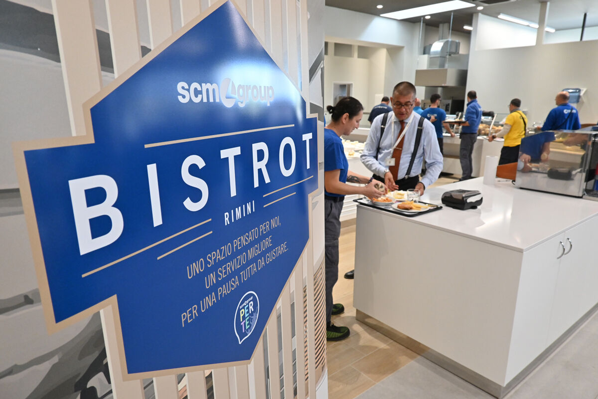 The new Scm Group Bistrots have been inaugurated