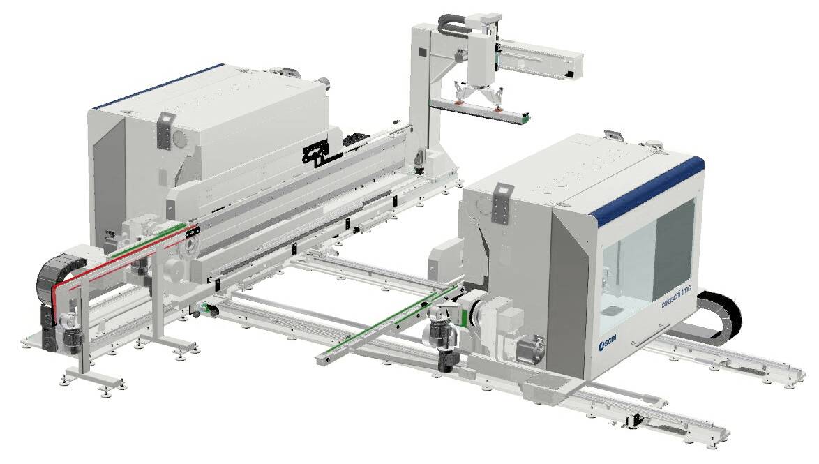 Profiling machines and double-end tenoners - Profiling machines for flooring - celaschi tmc