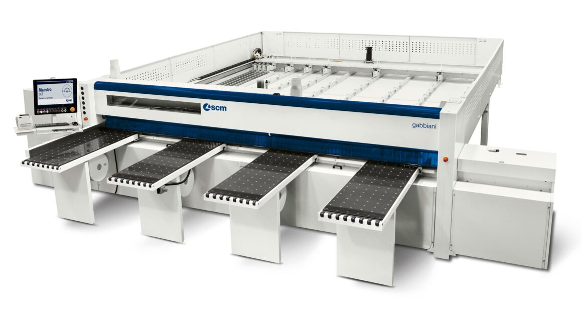 Automatic Single-Blade Beam Saw Gabbiani S - SCM Group