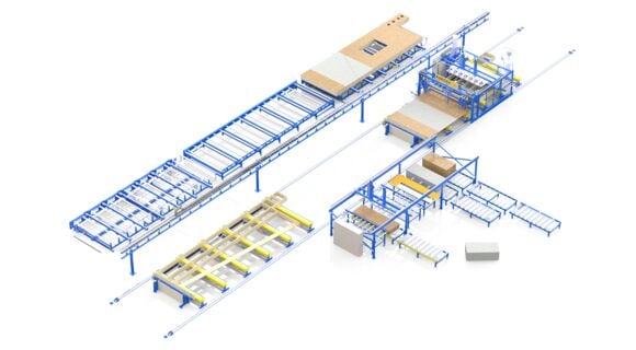 Autofloor - Systems for Prefabricated Houses | SCM Group