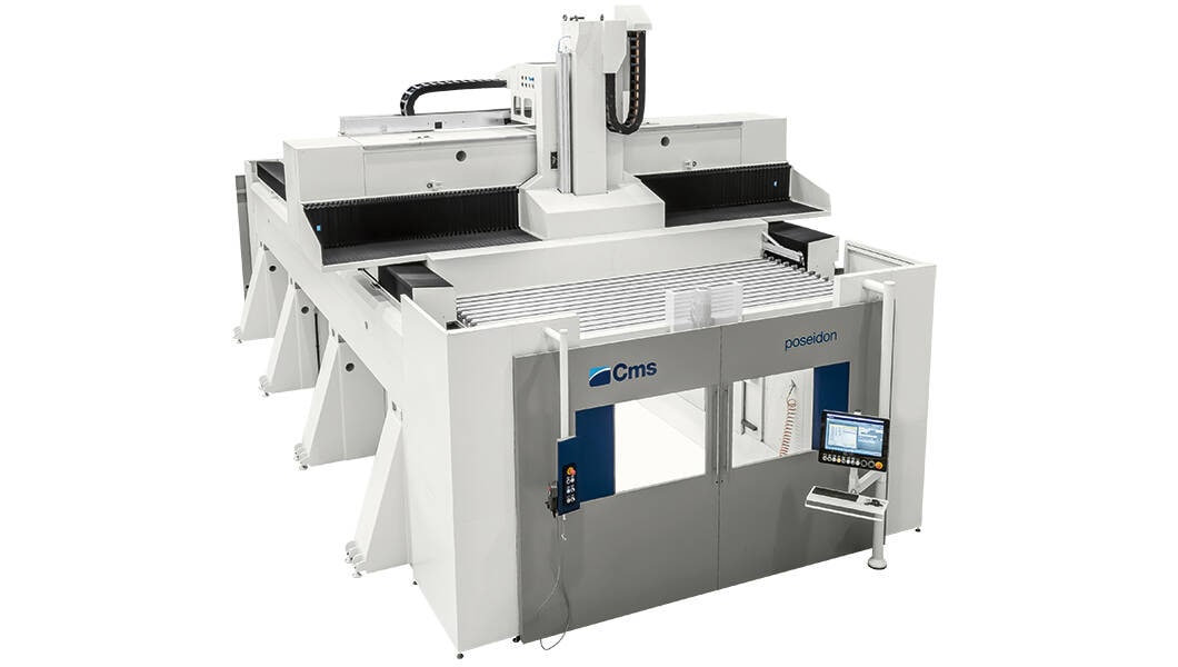 5-axis CNC machining centers for milling and drilling - Gantry CNC machining centers for large-size work areas - poseidon