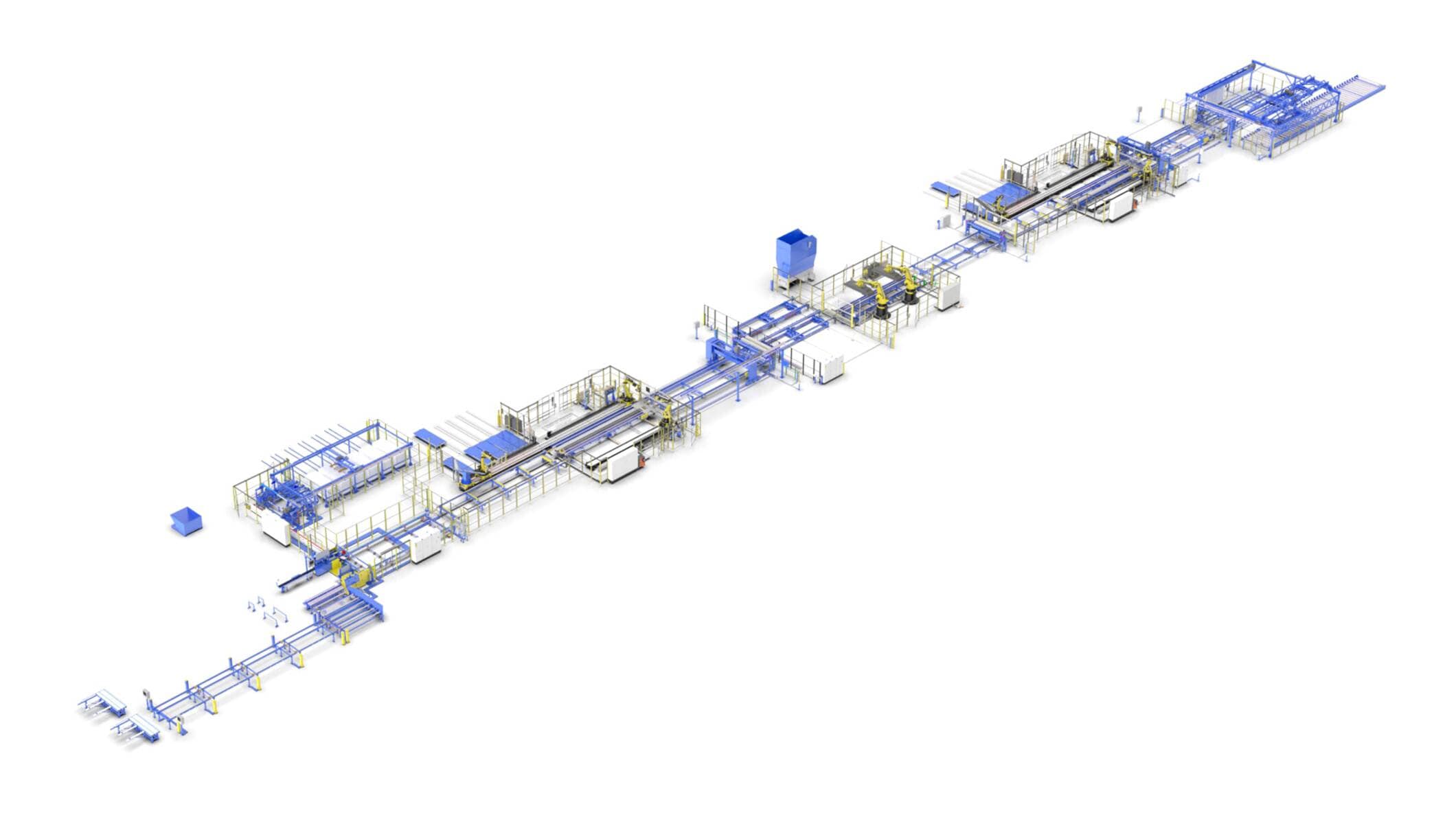 Systèmes pour la Charpente et la construction bois - Systèmes pour une production efficace de maisons préfabriquées - zerolabor