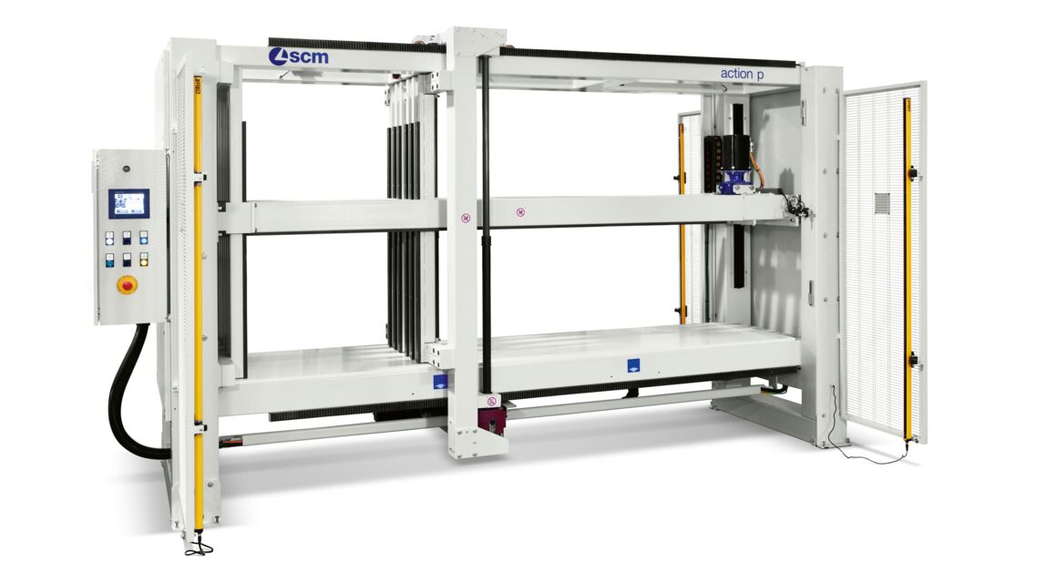 Electro Mechanical Cabinet Clamp Action P - SCM Group