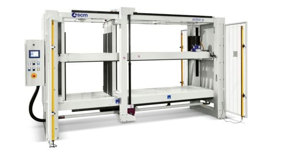 Electro Mechanical Cabinet Clamp Action P - SCM Group