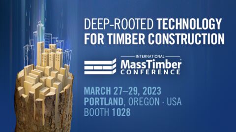 At the International Mass Timber Conference the latest SCM and Randek solutions for multi-storey buildings