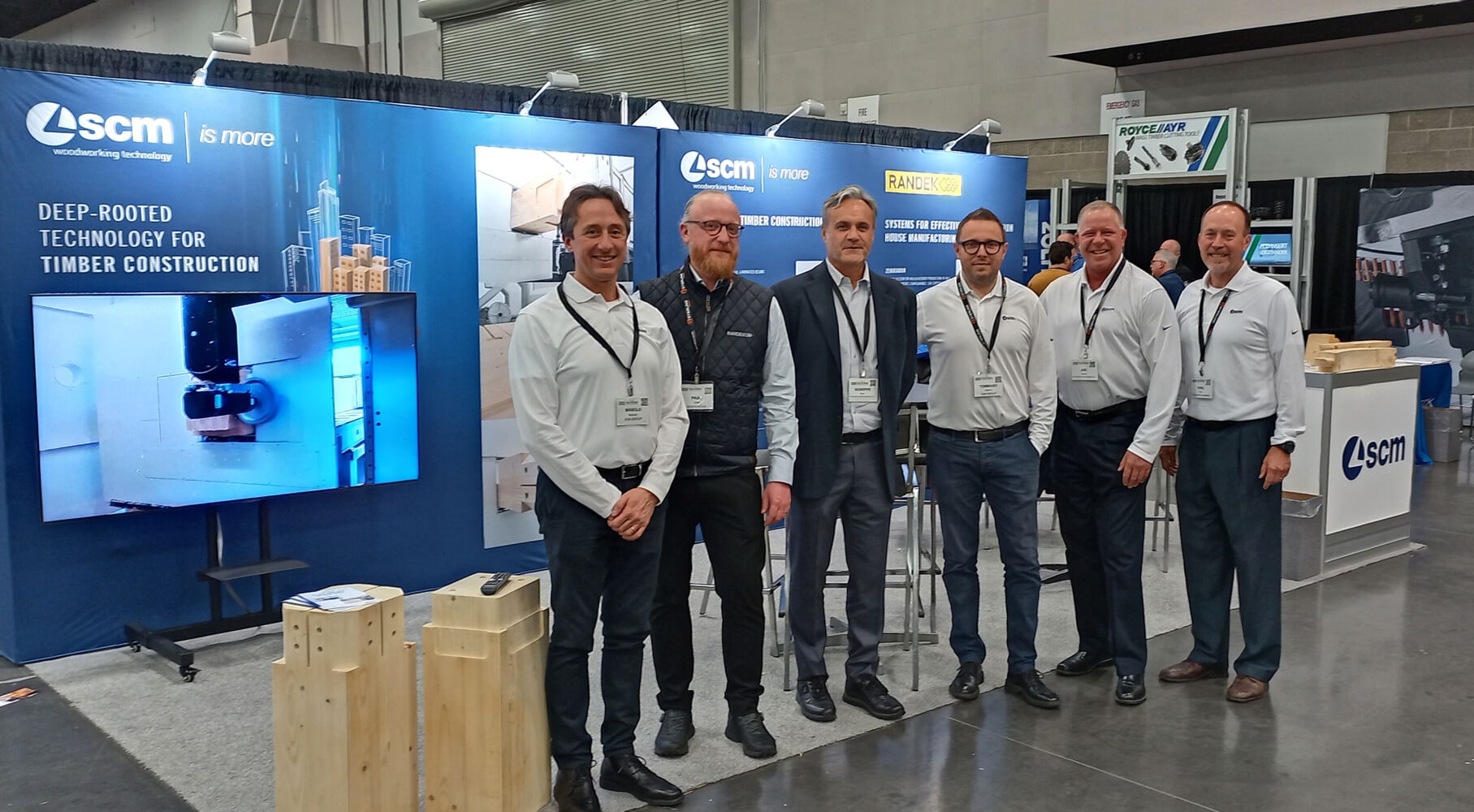 SCM and Randek’s solutions triumphed at the 7th annual International Mass Timber Conference.
