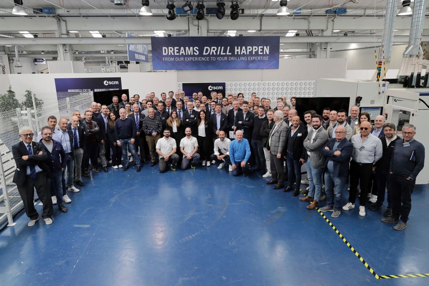 Dreams drill happen: Präsentation der neuen Bohrmaschinen morbidelli in Rimini