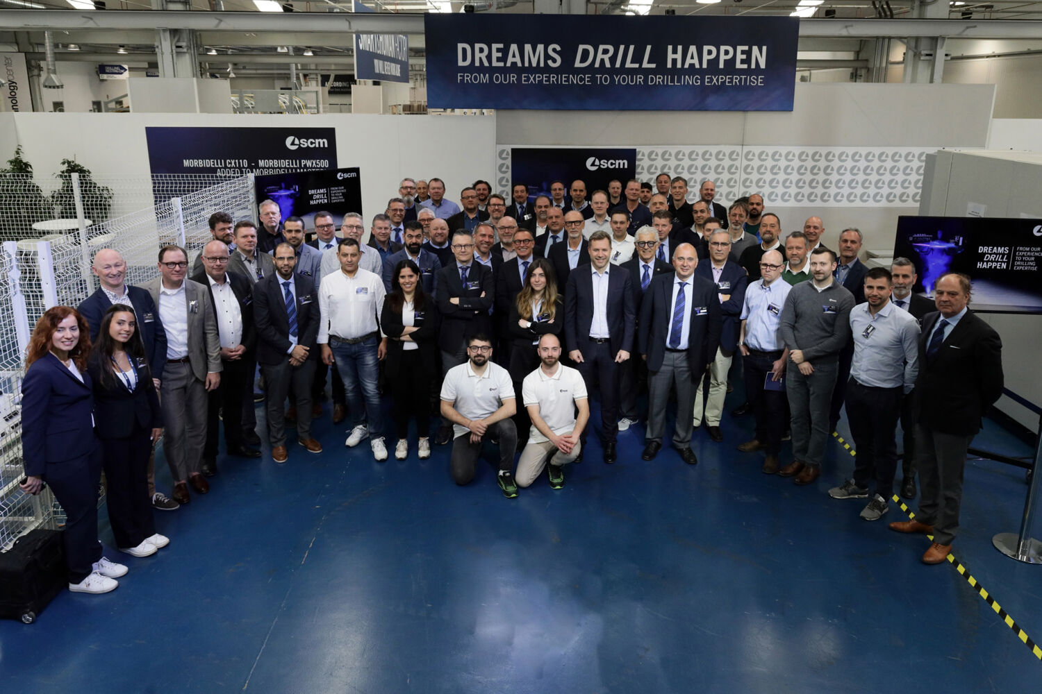 Dreams drill happen: Präsentation der neuen Bohrmaschinen morbidelli in Rimini
