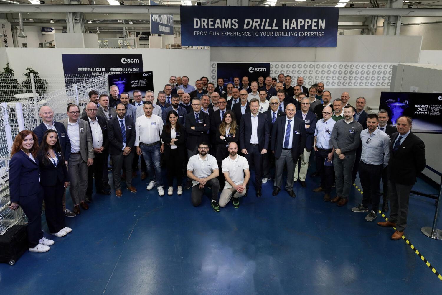 Dreams drill happen: svelate a Rimini le nuove foratrici morbidelli