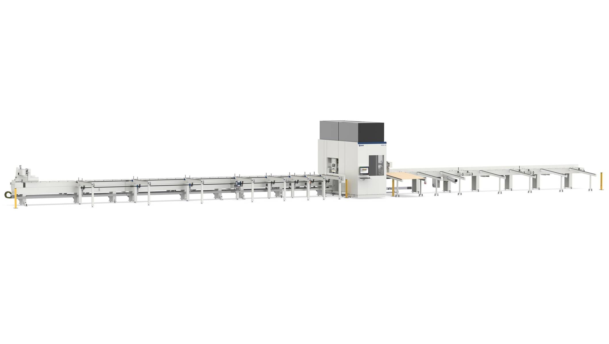 Systems for timber construction - CNC Machining Centres for timber construction - oikos xs