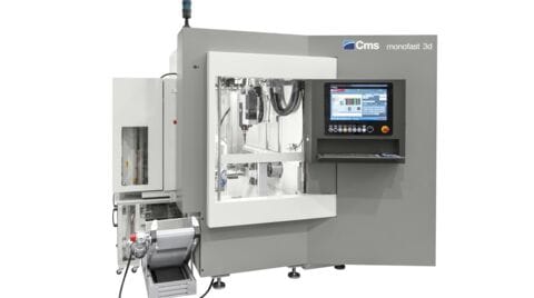 CMS Monofast 3D: quality and precision in the production of knife handles and grips.