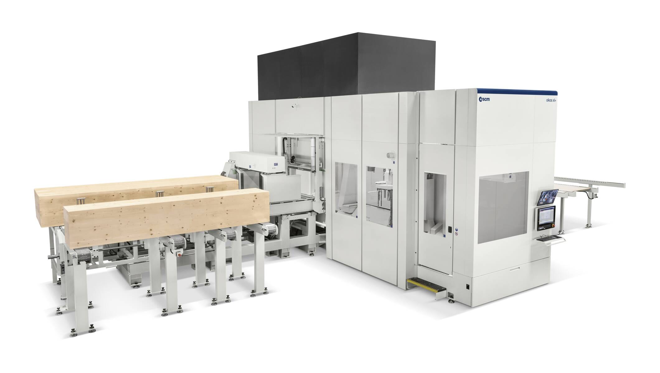 Systems for timber construction - CNC Machining Centres for timber construction - oikos xl+
