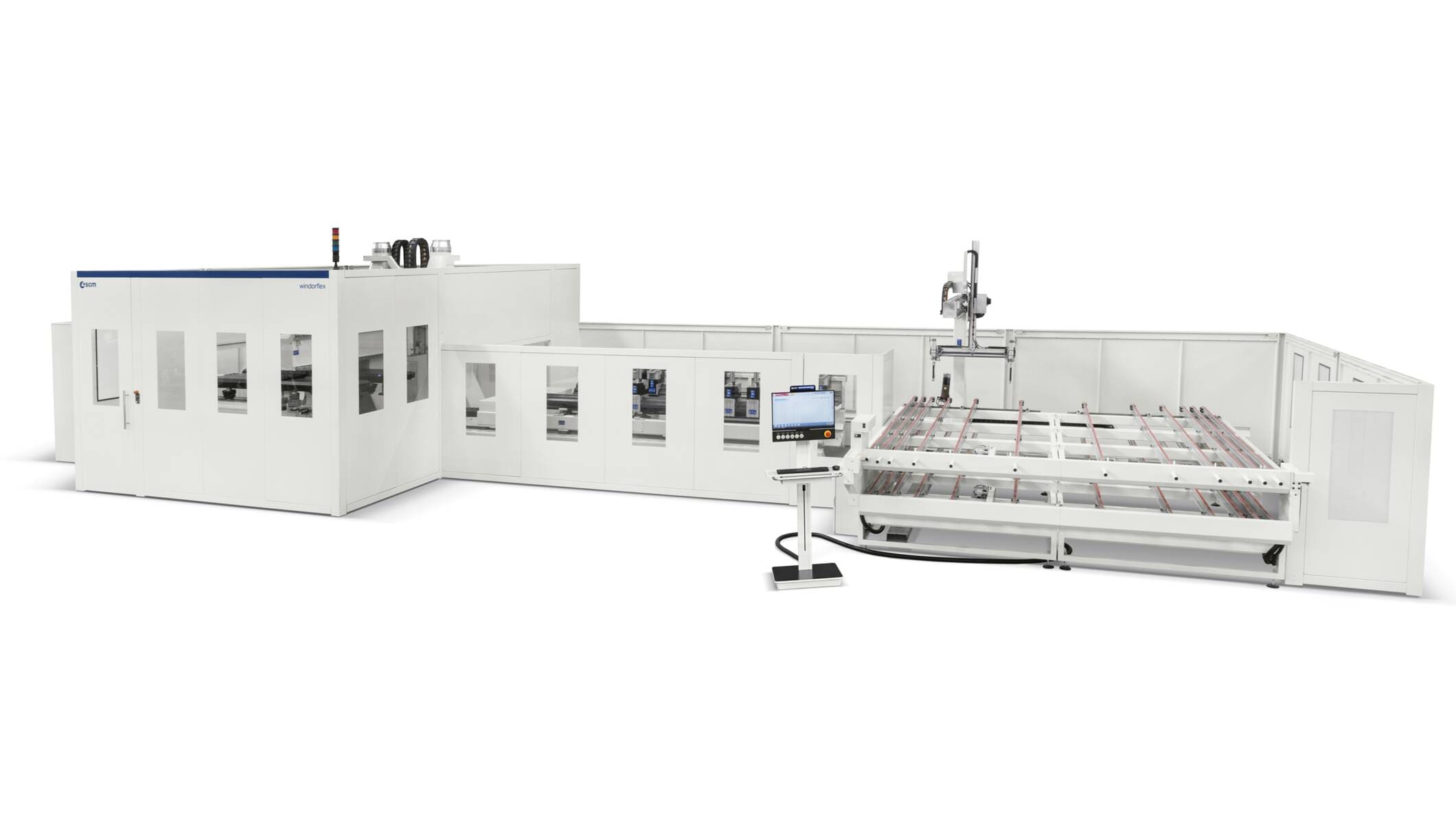 Systems for windows and doors - Machining cells for windows and doors - windorflex 1