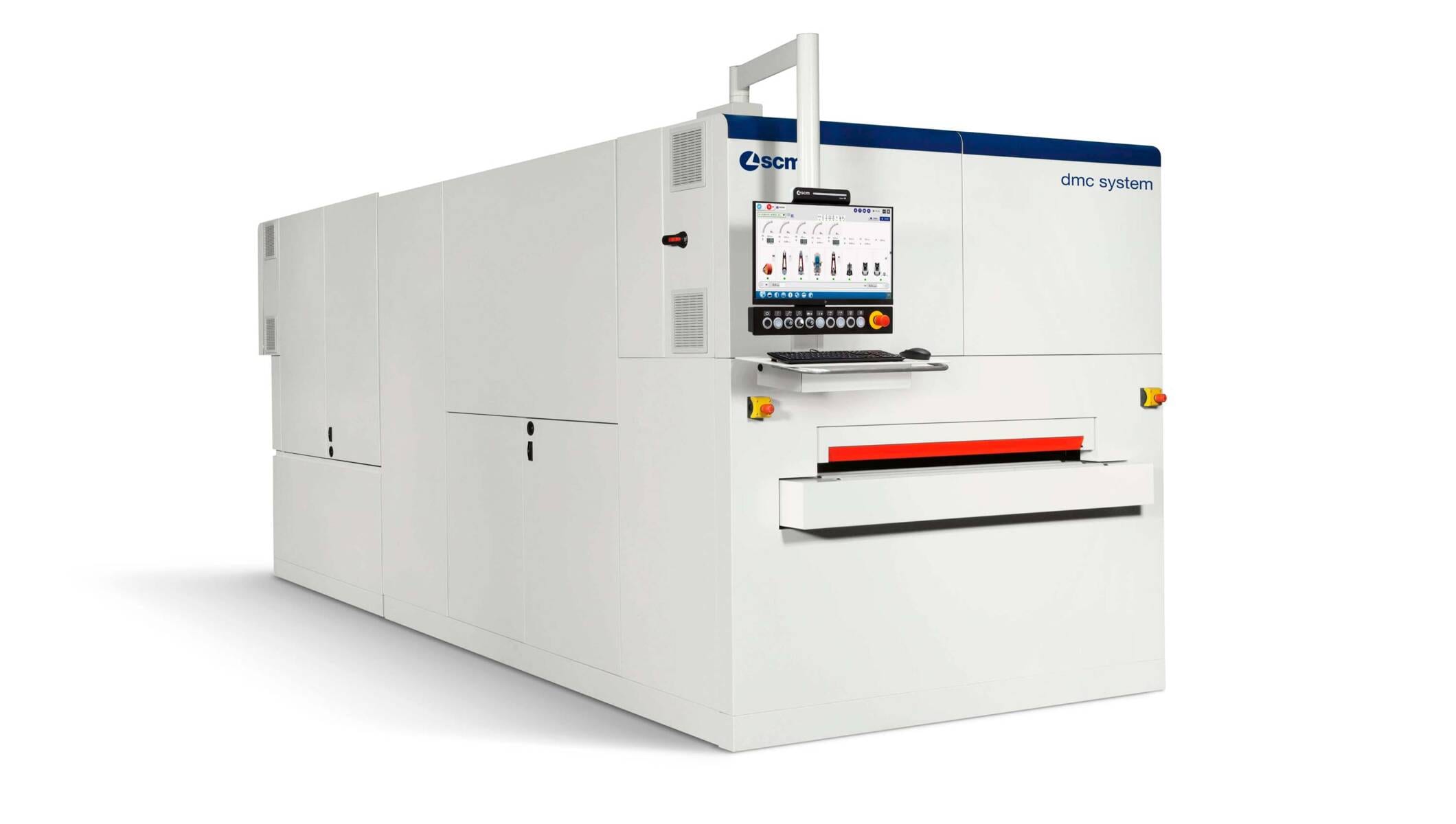 Wide belt sanders - Sanding calibrating lines - dmc system bt line