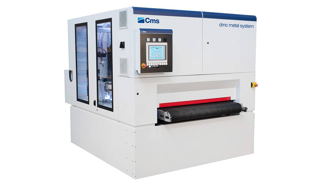 Rebarbadora-Acetinadora - Processamento a seco  - dmc metalsystem