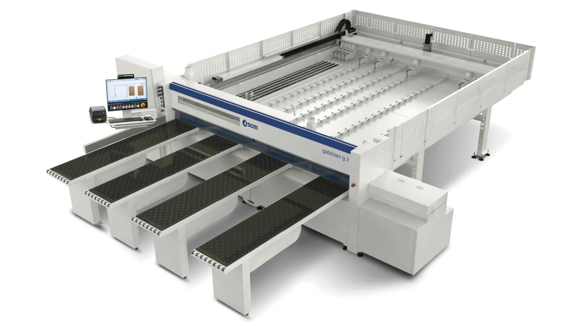 Automatische Einblatt-Aufteilsäge Gabbiani G 2 - SCM Group