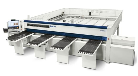 Automatische Einblatt-Plattenaufteilsäge Gabbiani S - SCM Group