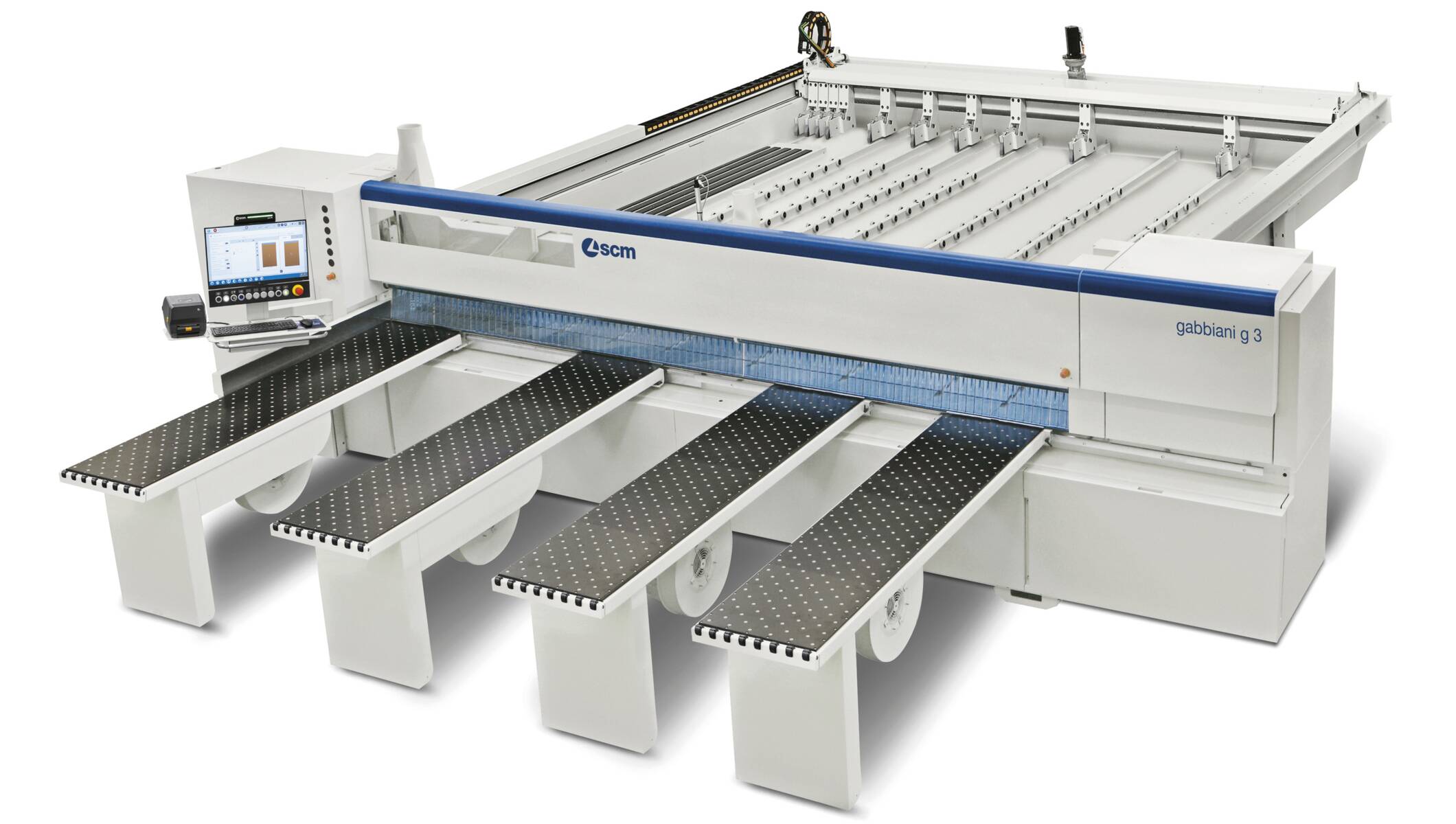 Panel ebatlamalar - Otomatik tek bıçaklı panel ebatlama makinaları - gabbiani g 3