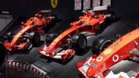 CMS at Ferrari Museum in Maranello 