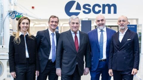 Visita in Scm Group del vicepremier Antonio Tajani