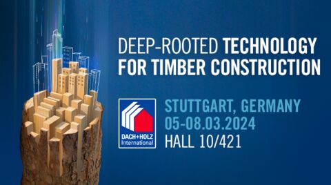 SCM at DACH+HOLZ International 2024: expertise and innovation for the timber construction industry