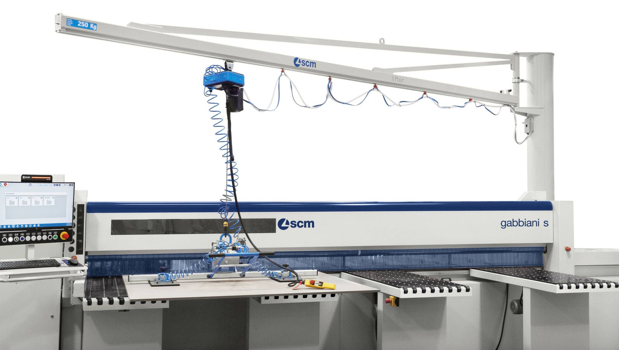 Beam saws - Flexible panel sizing cells - lifter