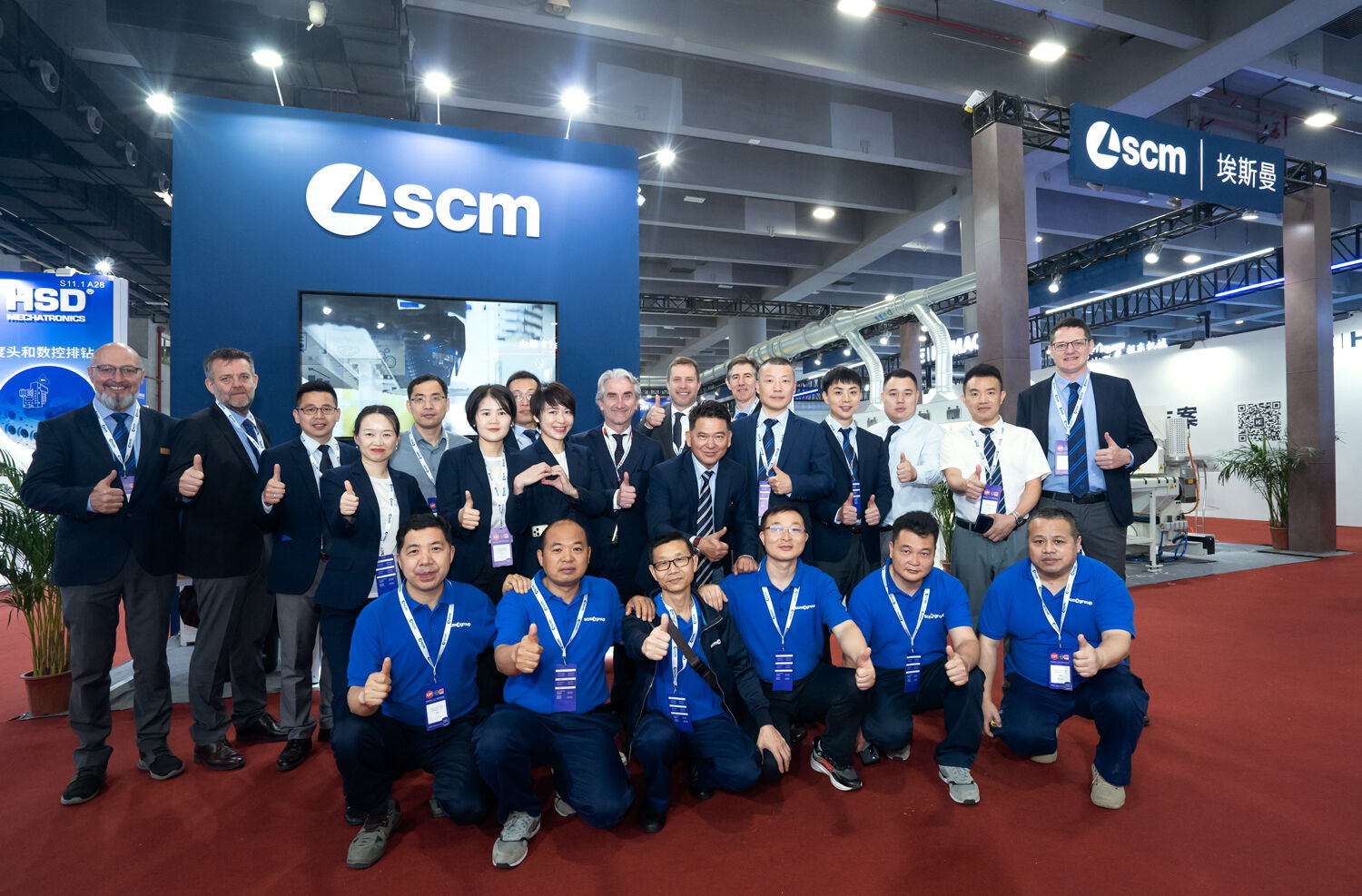 SCM cutting-edge solutions  at Interzum Guangzhou