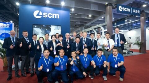 SCM cutting-edge solutions  at Interzum Guangzhou