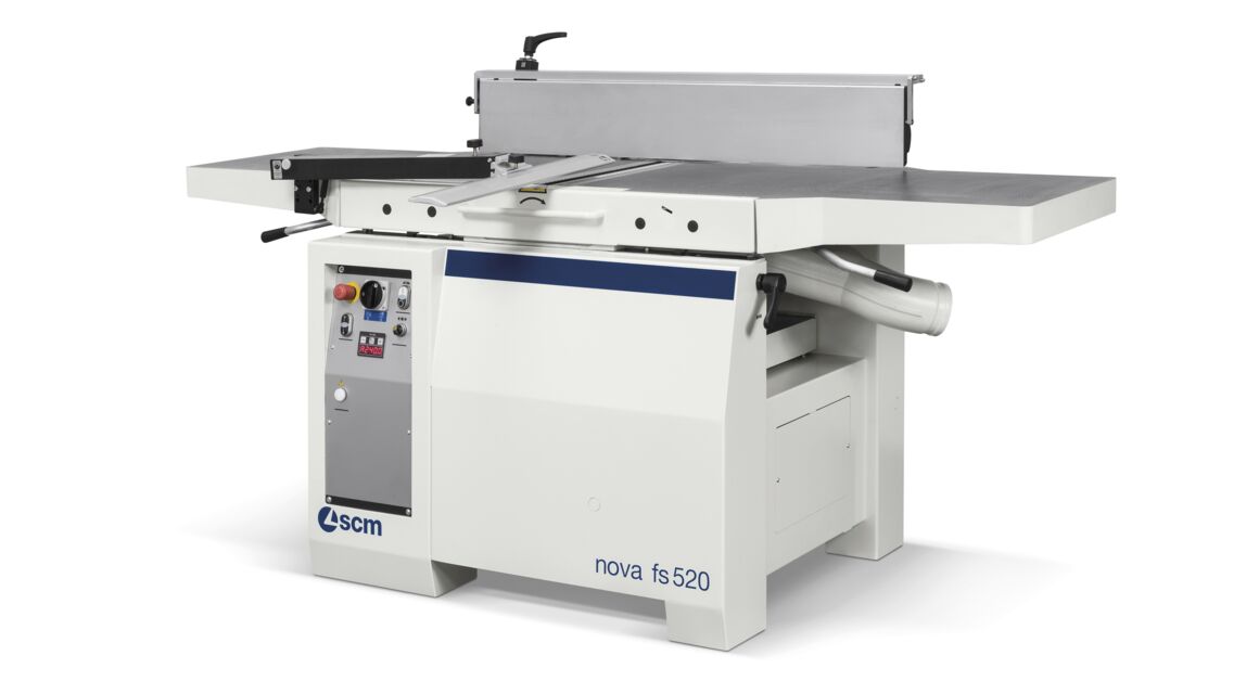 Wyrówniarka i grubościówka do drewna Nova FS 520 - SCM Group