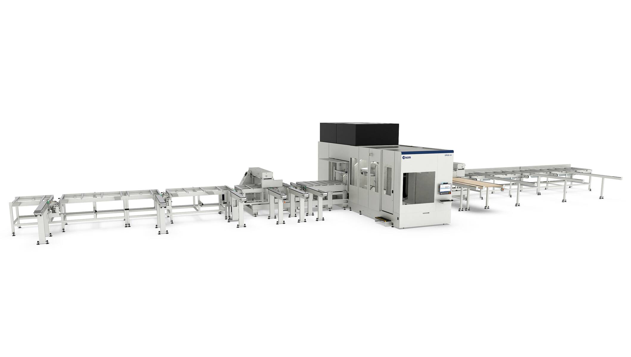 Systems for timber construction - CNC Centro de usinagem para Construção civil - oikos x+