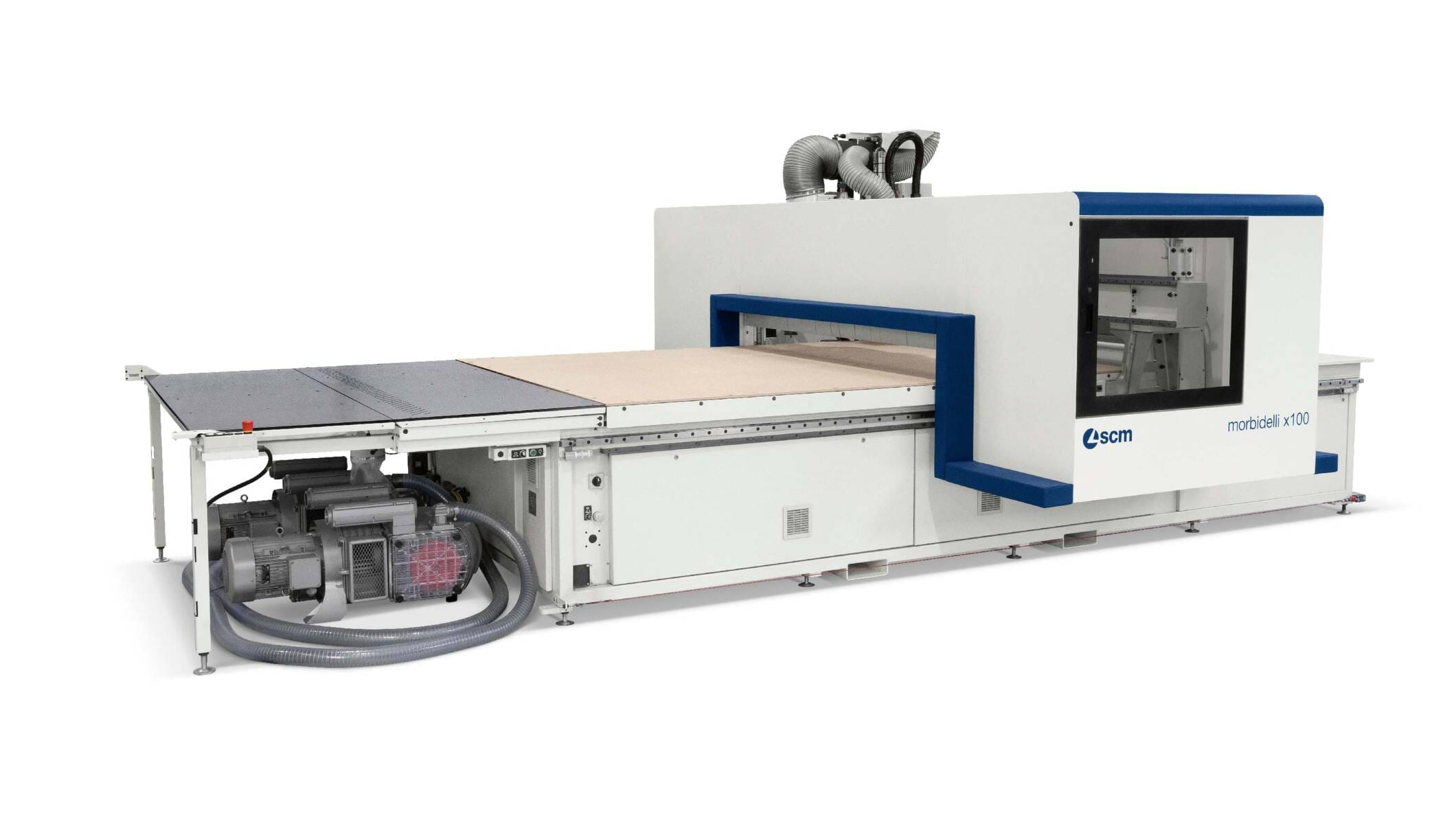 CNC - Centres d'Usinage - CNC - Centres d'usinage Nesting pour le perçage et le fraisage - morbidelli x100
