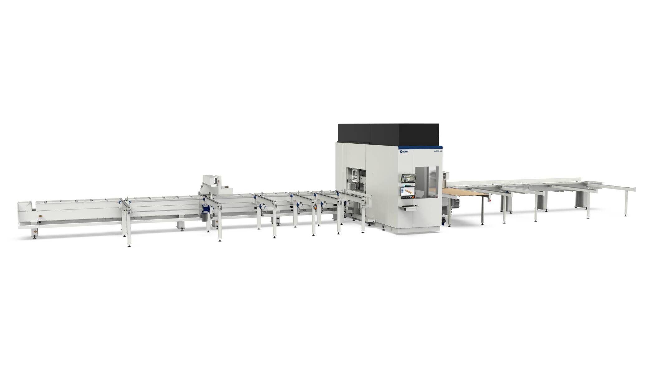 Systems for timber construction - CNC Machining Centres for timber construction - oikos xs