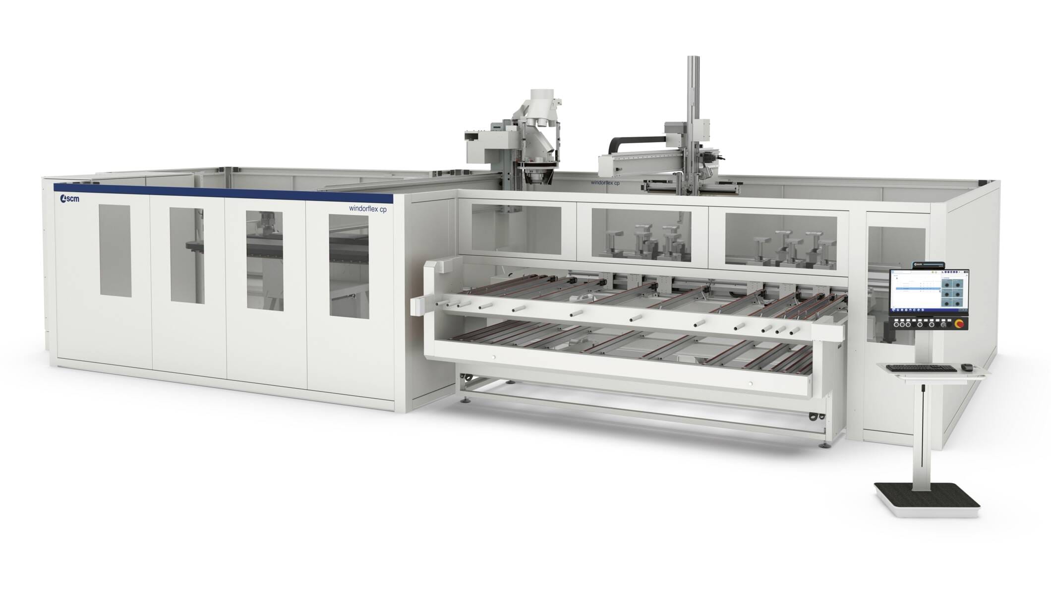 Systèmes pour la menuiserie - Cellules d'usinage pour la menuiserie - windorflex cp