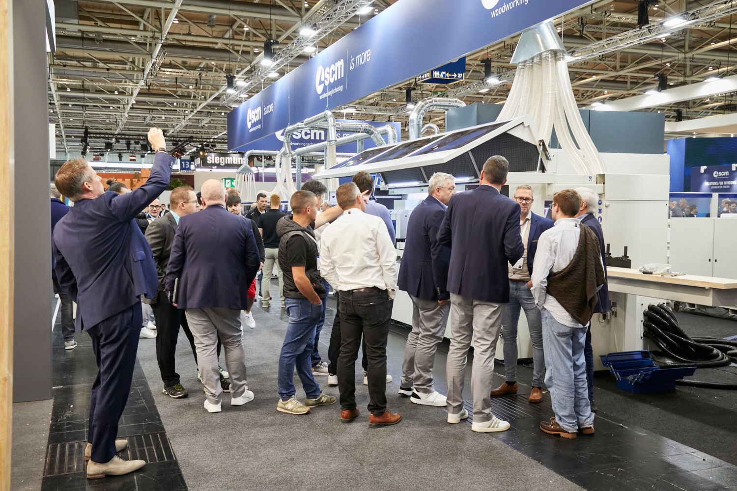 LIGNA 2025 kicks off with a strong turnout at the SCM stands