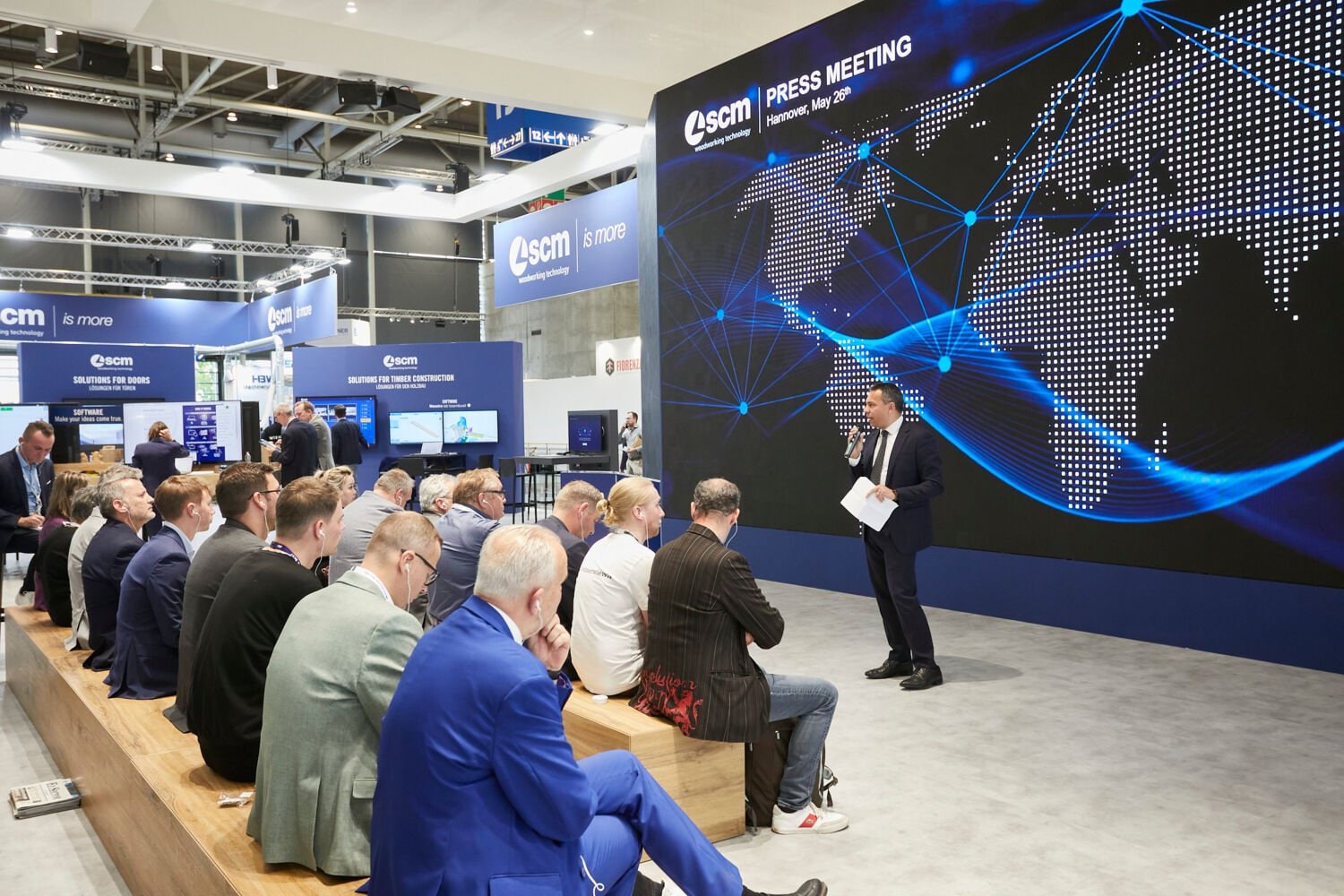 LIGNA 2025 kicks off with a strong turnout at the SCM stands
