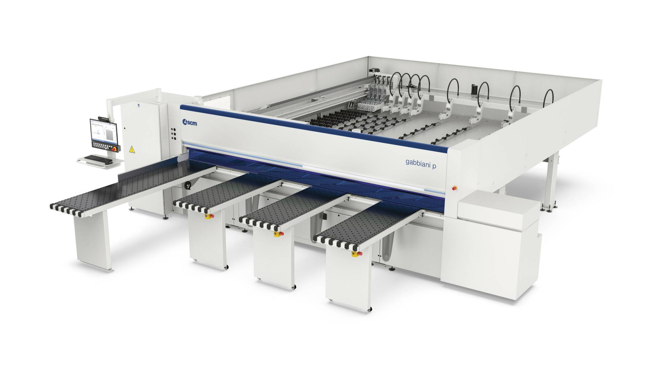 Beam saws - Automatic single-blade beam saws - gabbiani p