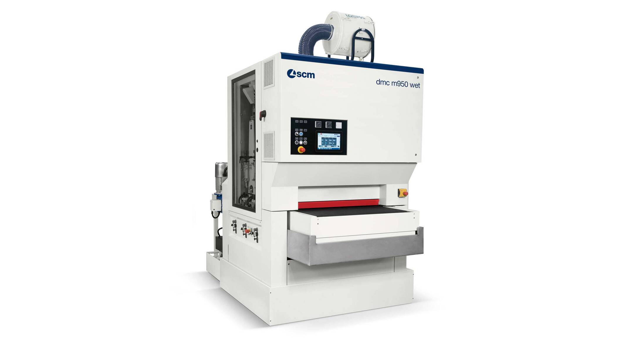 Ponceuses et Calibreuses - Deburring and satin finishing machines for metal - dmc m950 wet