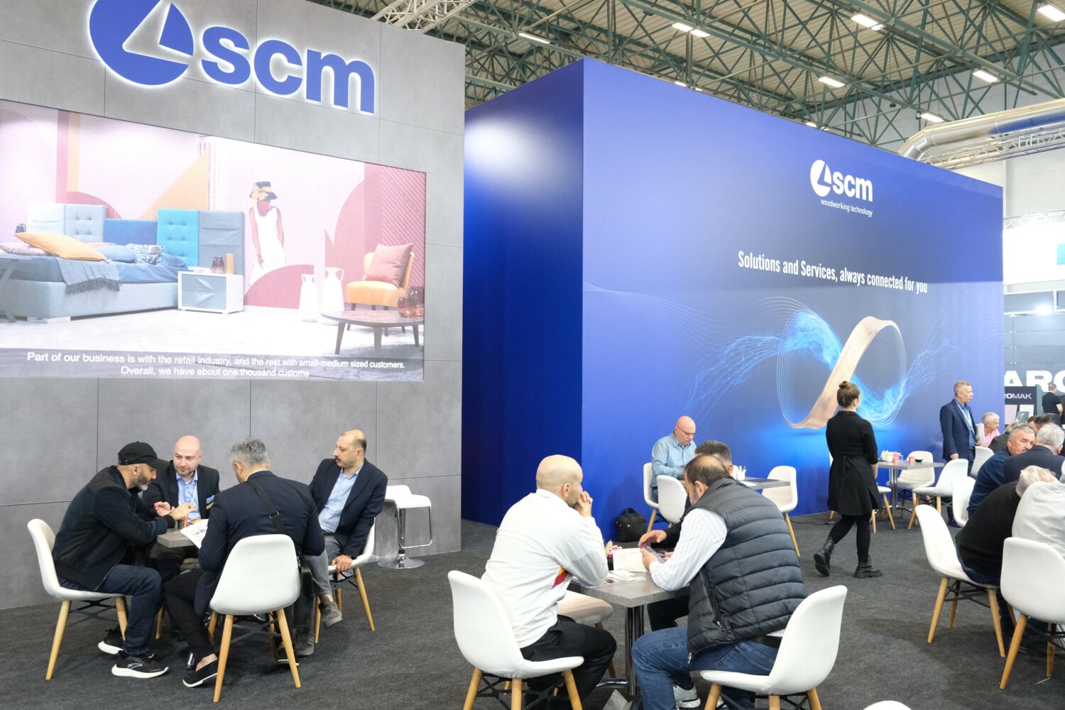 WoodTech 2025'te SCM İstanbul'da üst düzey teknolojiler ve güçlü müşteri etkileşimi