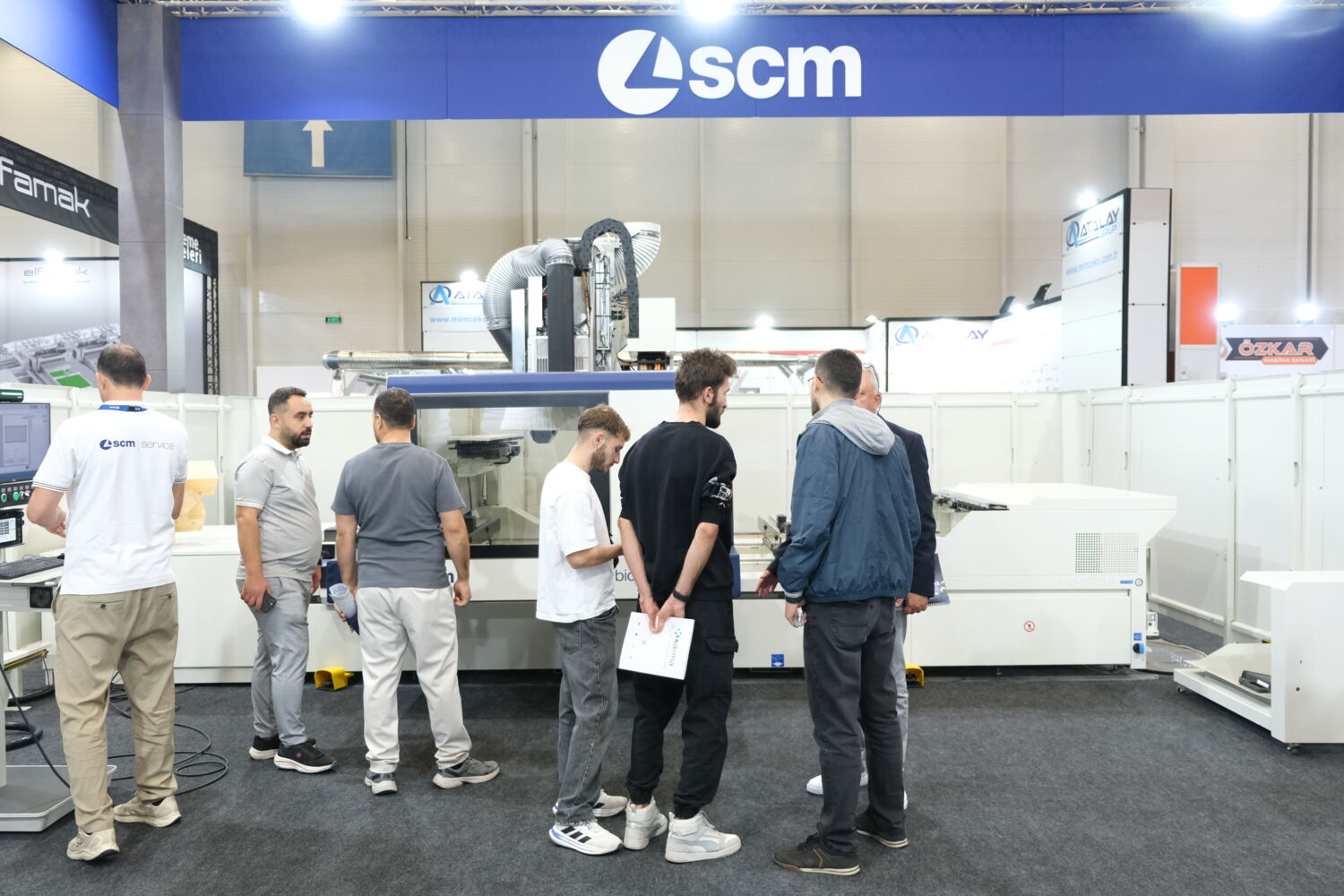 WoodTech 2025'te SCM İstanbul'da üst düzey teknolojiler ve güçlü müşteri etkileşimi