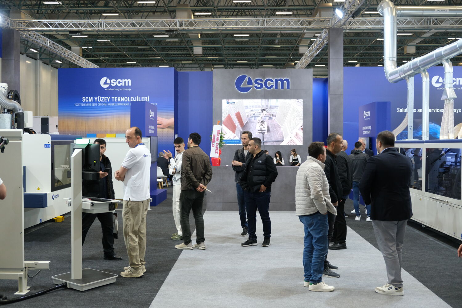 WoodTech 2025'te SCM İstanbul'da üst düzey teknolojiler ve güçlü müşteri etkileşimi