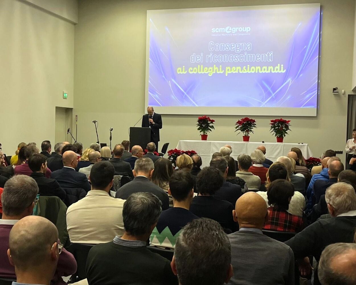 Relationships, Innovation and Vision: Strong Turnout for Scm Group’s Christmas Events