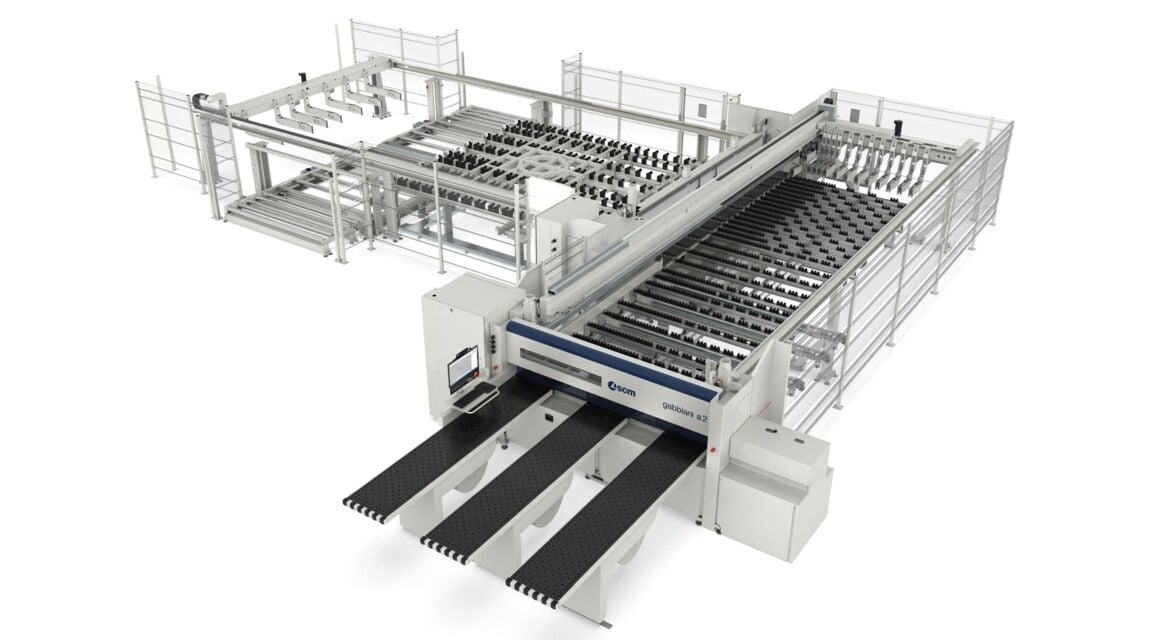 Seccionadora Angular Gabbiani A2 - SCM Group