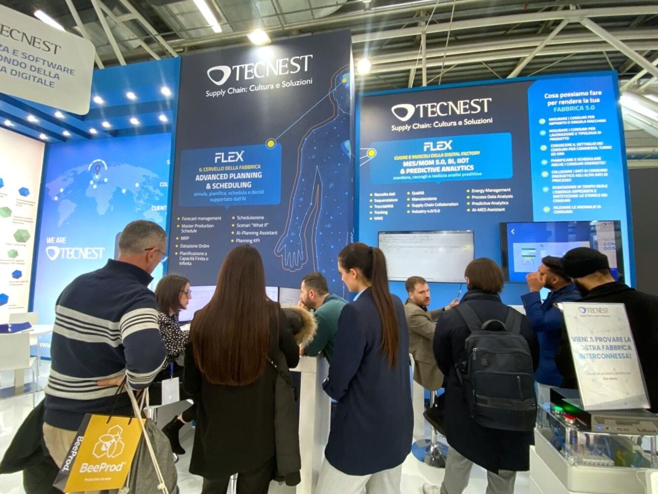 Tecnest at MECSPE: Spotlight on WinMES