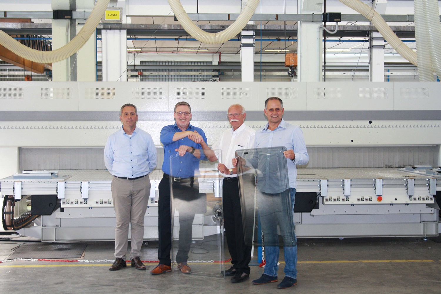 Polyplastic visits the Scm Group HQ