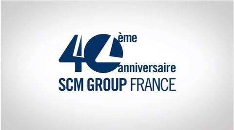 Scm Group France festeggia il 40° anniversario