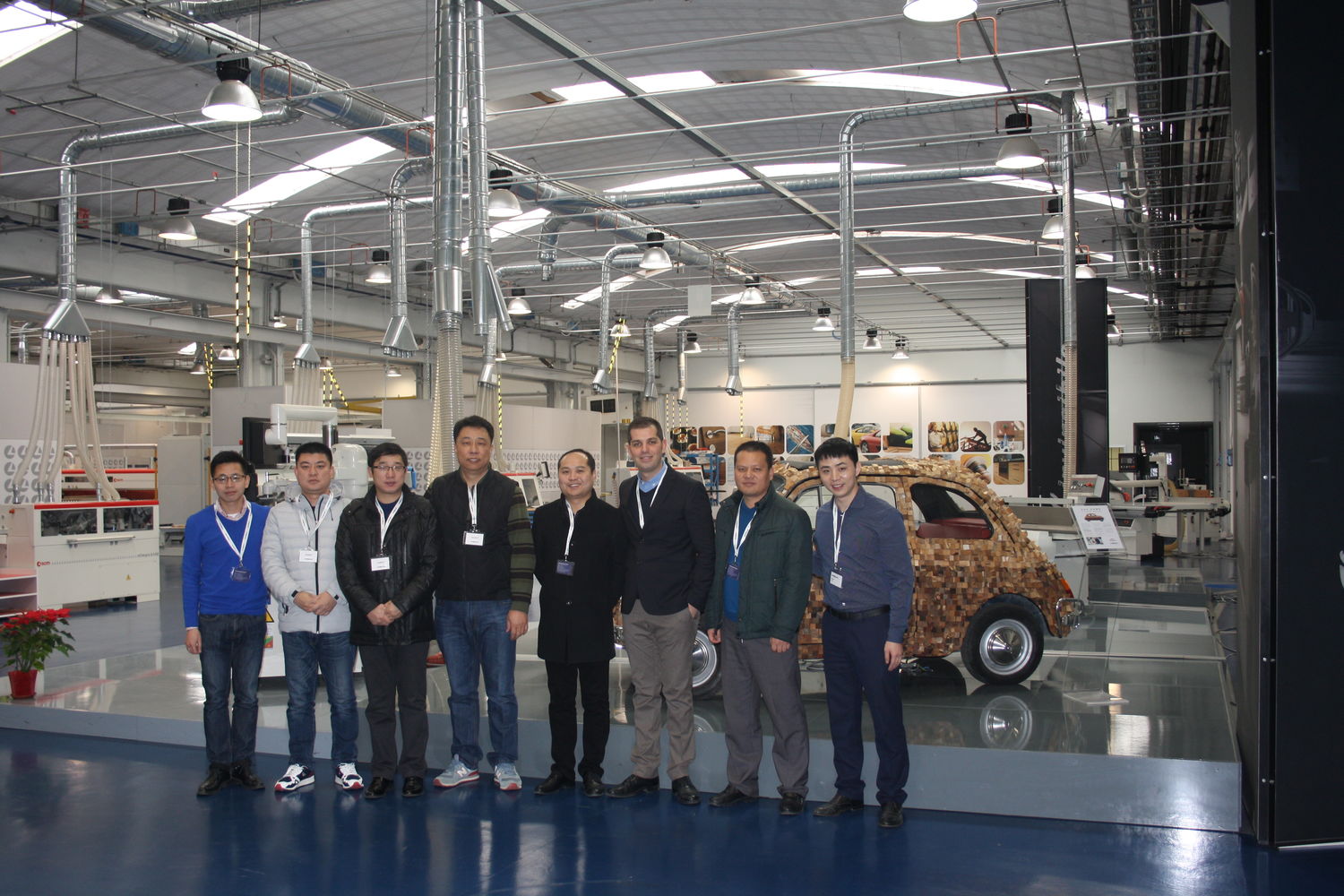 Chinese delegation @ the Scm Group HQ