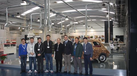 Chinese delegation @ the Scm Group HQ