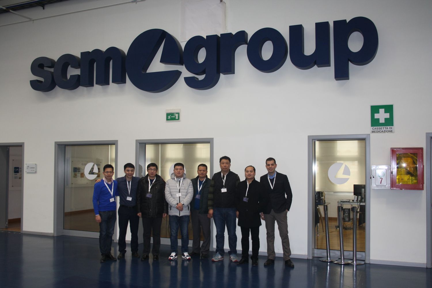 Delegazione cinese in visita @ Scm Group HQ